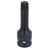 T60 Kurze (53 mm) + Lange (78 mm) Torx-Stern-Steckschlüsseleinsätze mit 1/2-Zoll-Antrieb