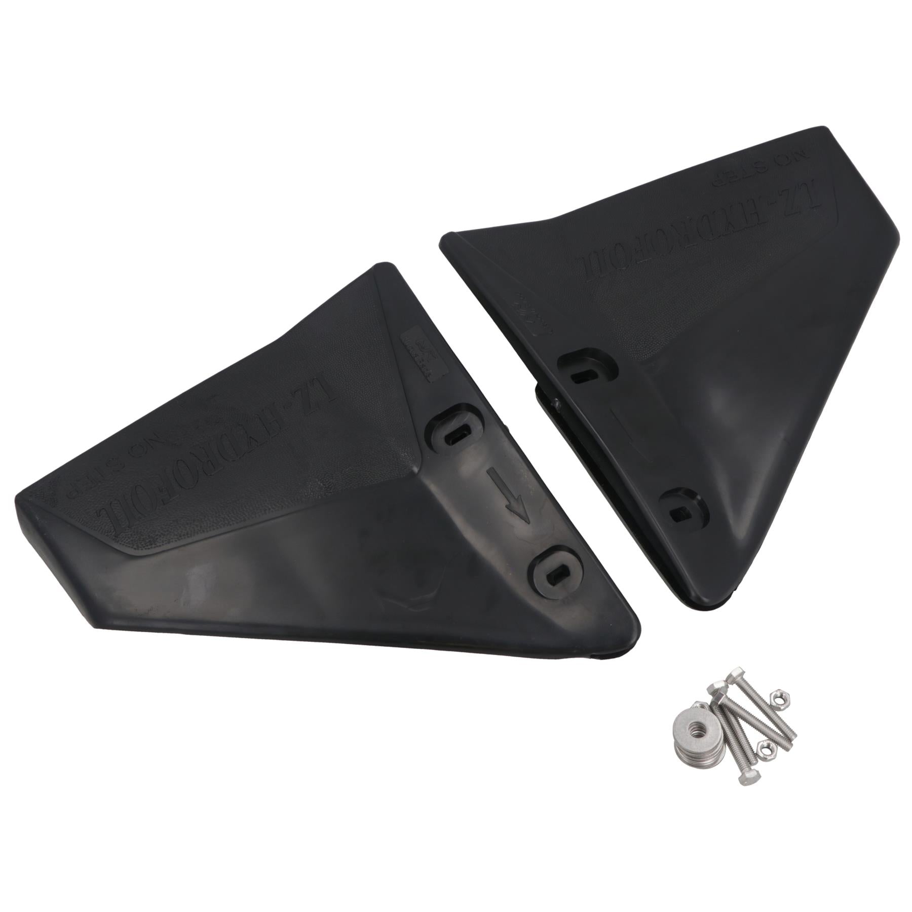 Outboard Engine Hydrofoil Stabiliser Lift Fins for over 50hp Mounting Hardware
