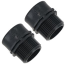 Polypropylene PP Threaded Reducing Socket Male – Female 1-1/4in – 1in BSP