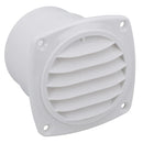 2,5" Kanal-Lamellen-Entlüftungsgitter, hochwertiger Ventilatorgrill für Boote, Wohnwagen und Wohnmobile