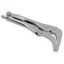 Long Nose Locking Pliers Mole Grips with 45 Degree Angled Head 10 inch
