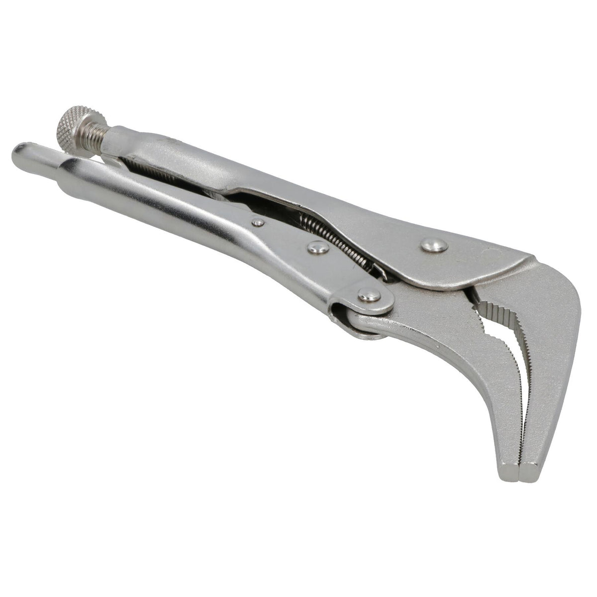 Long Nose Locking Pliers Mole Grips with 45 Degree Angled Head 10 inch