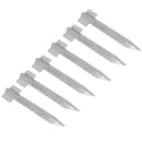 Garden Single Sleeper Straight Support Spike Stake Stainless Steel 440mm