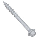 63mm Timber Sleeper Wood Screws For Railway Sleepers Hex Head Silver 30pc