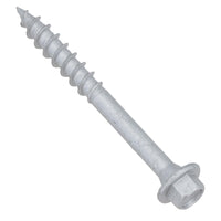 63mm Timber Sleeper Wood Screws For Railway Sleepers Hex Head Silver 30pc