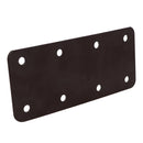 Small Internal Sleeper Straight Support Plate 85mm x 170mm Powder Coated