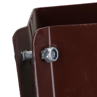 Concrete In Wooden Post Shoe Support Base Bracket Holder 100 x 100mm Decking