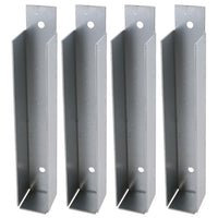 Gravel Board Clip 25mm x 150mm Fence Panel Holder Mounting Bracket