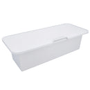 Aufklappbare Kunststoff-Aufbewahrungsbox für Decks, Schrankluke, 43 cm x 18 cm, für Boote und Wohnmobile
