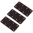 Small Internal Sleeper Straight Support Plate 85mm x 170mm Powder Coated
