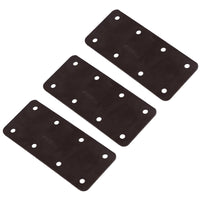 Small Internal Sleeper Straight Support Plate 85mm x 170mm Powder Coated