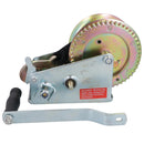 2000LB Hand Strap Winch Boat Caravan Trailer Marine Puller Hoist Gear TE826