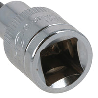 T25 Außen-Torx-Bit Stern-Stecknuss 1/2 Zoll Antrieb Standard Innen Chrom-Vanadium-Stahl