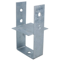 Concrete In Wooden Post Support Base Bracket 100 x 100mm Carport Decking