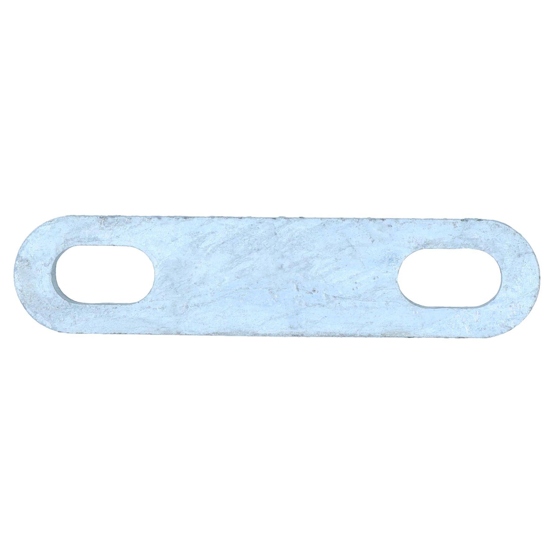 M12 U-Bolt Plate 61mm to 85mm Internal Width Thick Galvanised N-Bolt Backing