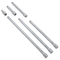 3/8" Drive Wobble Swivel Socket Extension Bar Set 38mm - 300mm 6pc