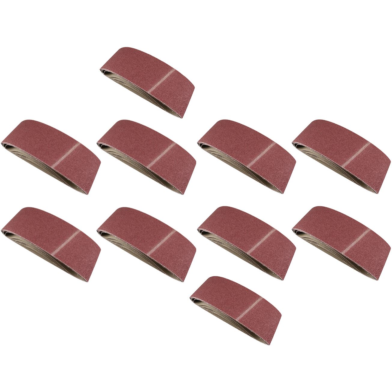 610mm x 100mm 80 Grit Fine Sander Grinder Sanding Belts Abrasive Discs 50pk