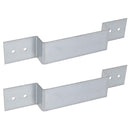 Fence Panel Security Bracket 100mm Anti Rattle Concrete Or Wood Post Clips