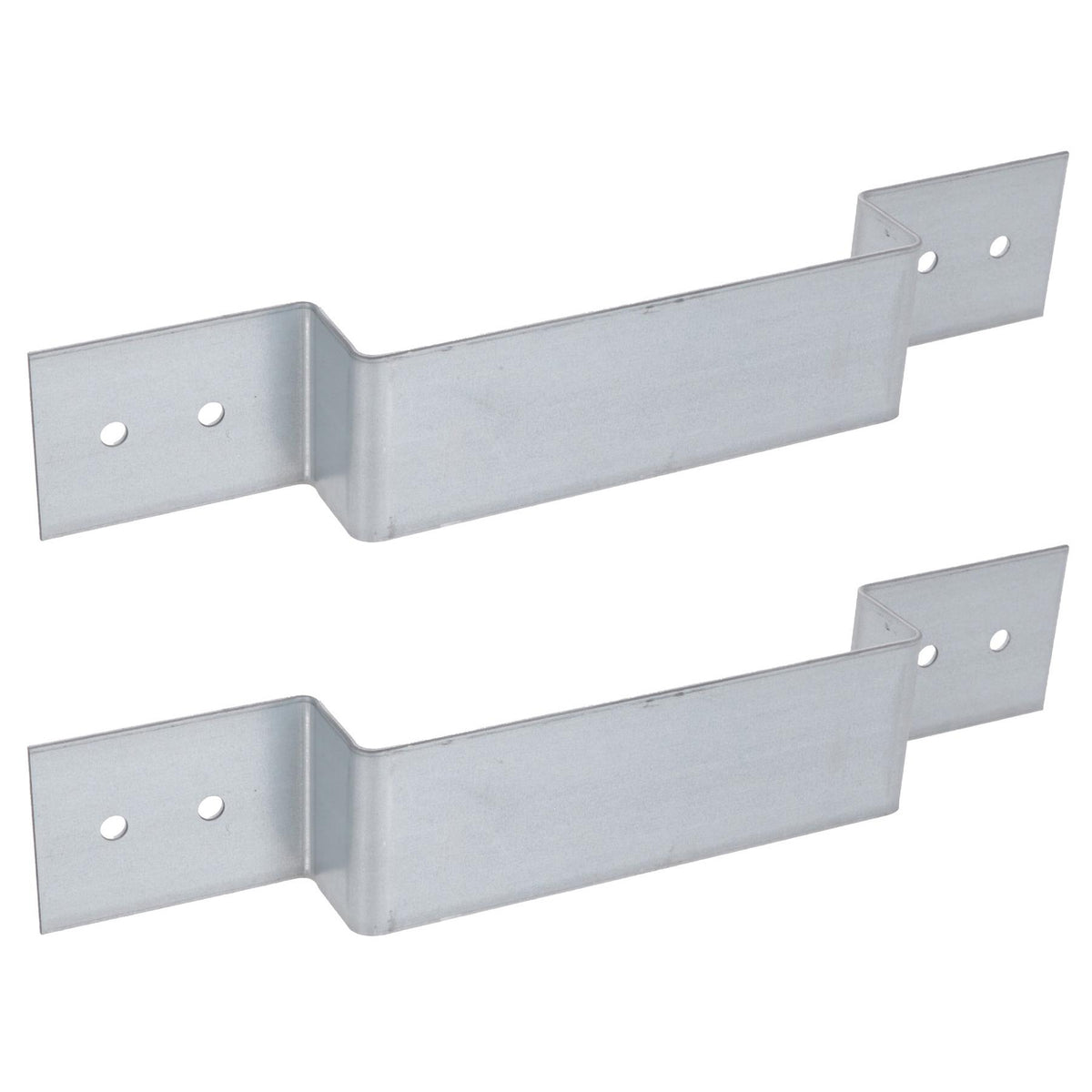 Fence Panel Security Bracket 100mm Anti Rattle Concrete Or Wood Post Clips