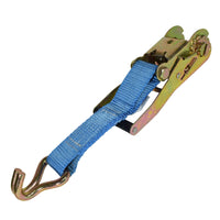 Trailer Car Recovery Ratchet Lashing Tie Down Strap 2.5 Ton 15 Metres / 50 Feet