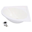 High Quality Caravan Motorhome Boat Mini Bathroom Toilet Sink Plastic Corner