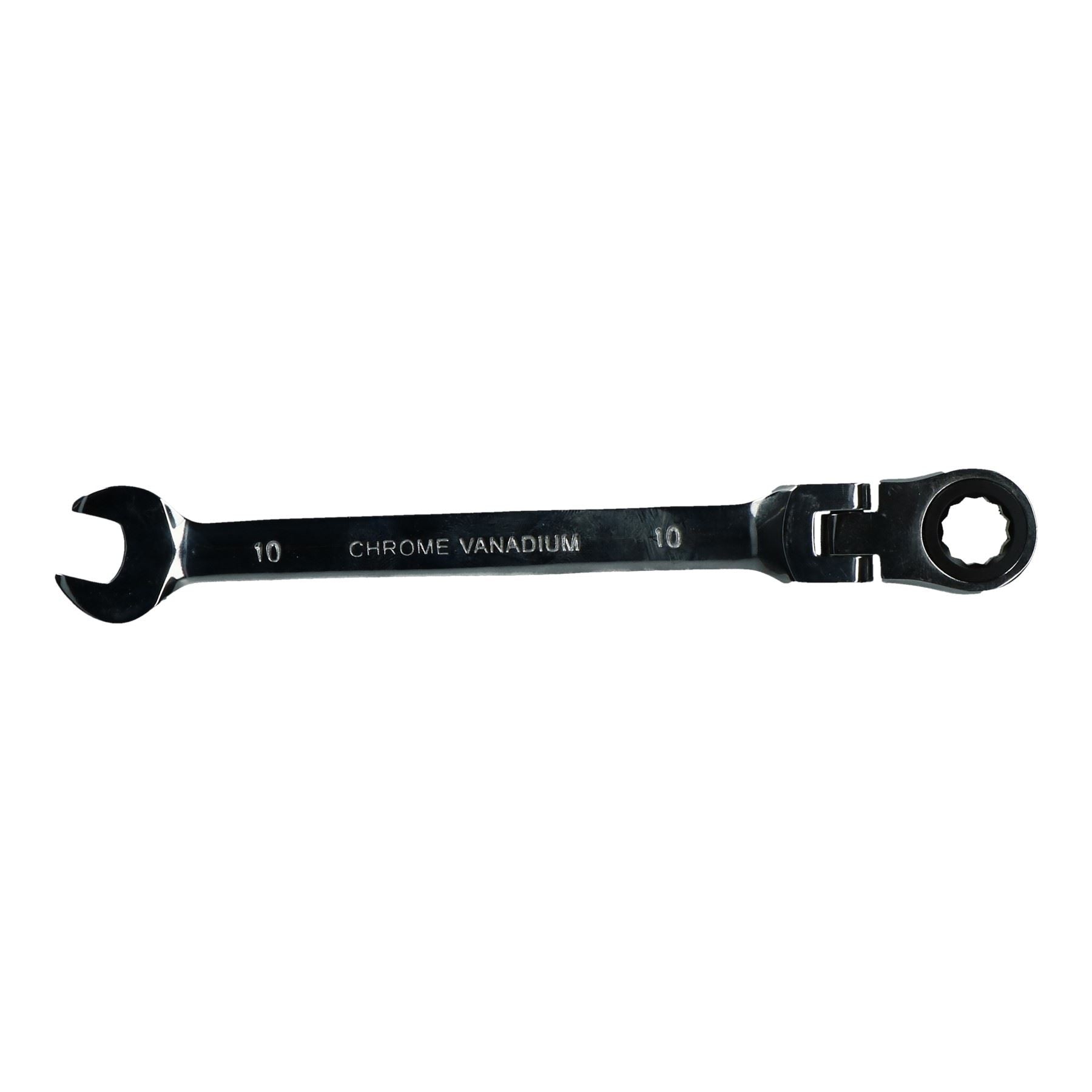 10mm Flexi Ratchet Combination Spanner Metric Wrench 72 Teeth Ring Open End