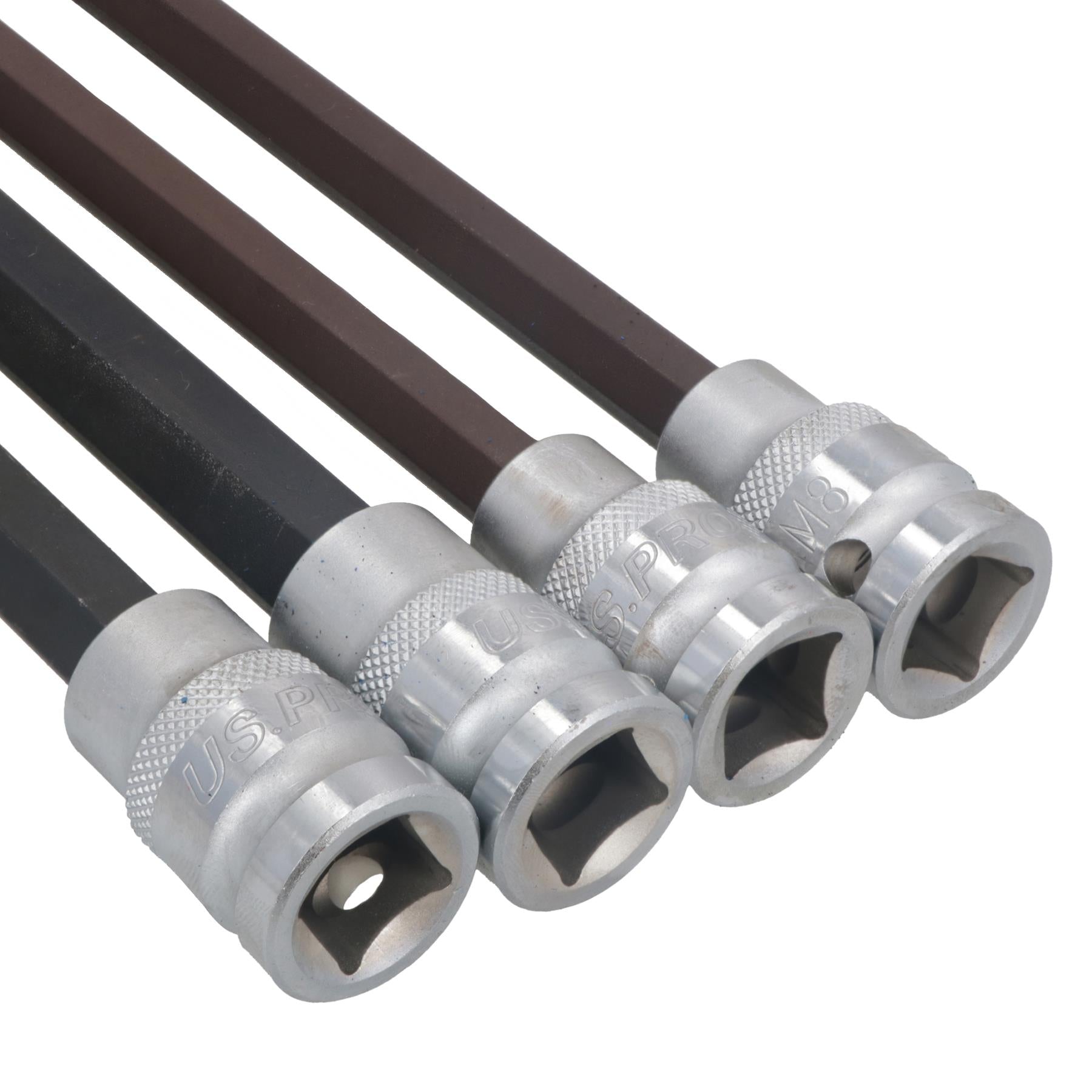 Douilles à embouts cannelés extra longs 1/2" pour arbres de transmission VW Audi M8 - M14 Bergen