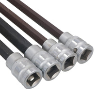 Douilles à embouts cannelés extra longs 1/2" pour arbres de transmission VW Audi M8 - M14 Bergen