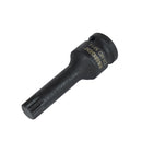 M14 x 78mm Impacted Impact Extra Long Spline Bit 1/2" Drive Male Socket