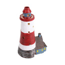 Décoration d'aquarium aquatique Déco LED Phare Ornement d'aquarium 7x10x17cm