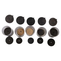 206pc Mini Polishing And Grinding Kit Fits Dremel Drums Discs Rotary Type Bits