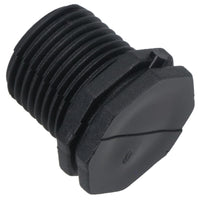 Polypropylene PP 1/2in BSP Thread Male Threaded Blanking Plug End Cap