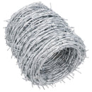 Roll Of Galvanised Barbed Razor Wire Security Livestock Fence 30 Metres x 1.7mm