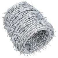 Roll Of Galvanised Barbed Razor Wire Security Livestock Fence 30 Metres x 1.7mm