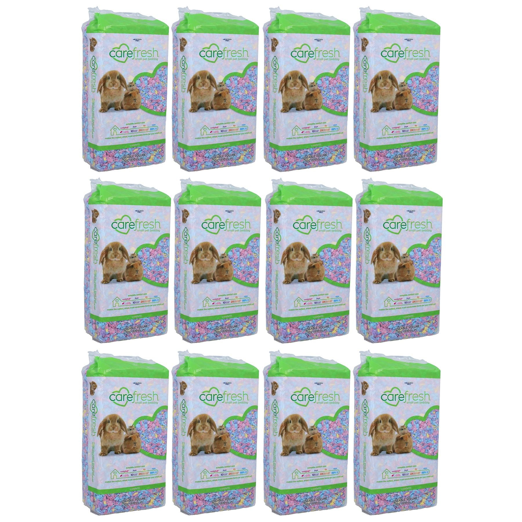 1Pk Confetti 10L Quality Pet Small Animal Bedding  99% Dust Free