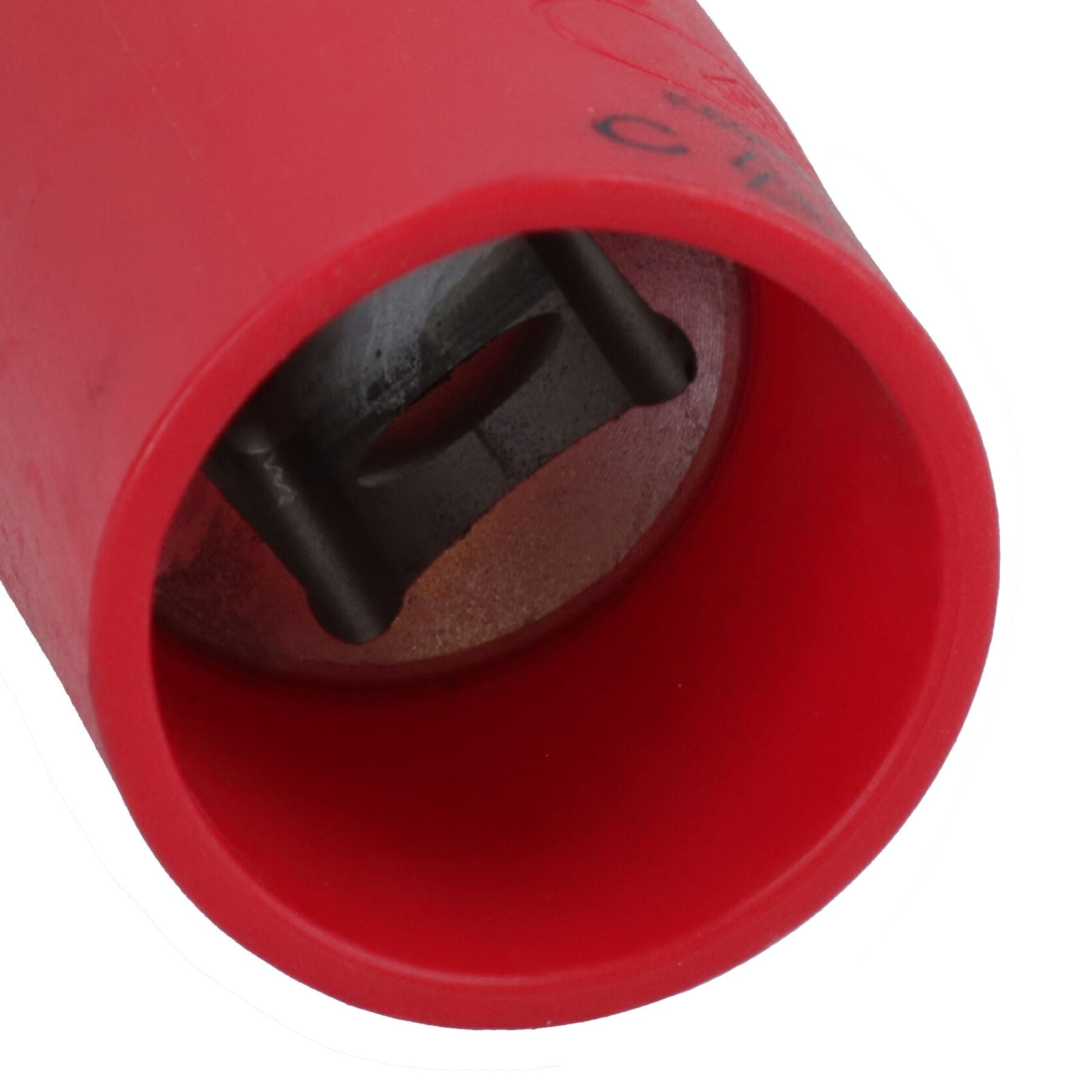 1/2in drive VDE Insulated Shallow Metric Socket 6 Sided Single Hex 1000 V