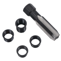 Kit de réparation de filetage de taraud de bougie d'allumage M14 x 1,25 avec 4 inserts