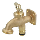 Brass Outdoor Outside Garden Water Tap + Adaptor 3/4in BSP Thread Portable