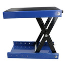 Motorbike Motorcycle Scissor Lift Bench Jack Stand Paddock Hoist 500kg Capacity