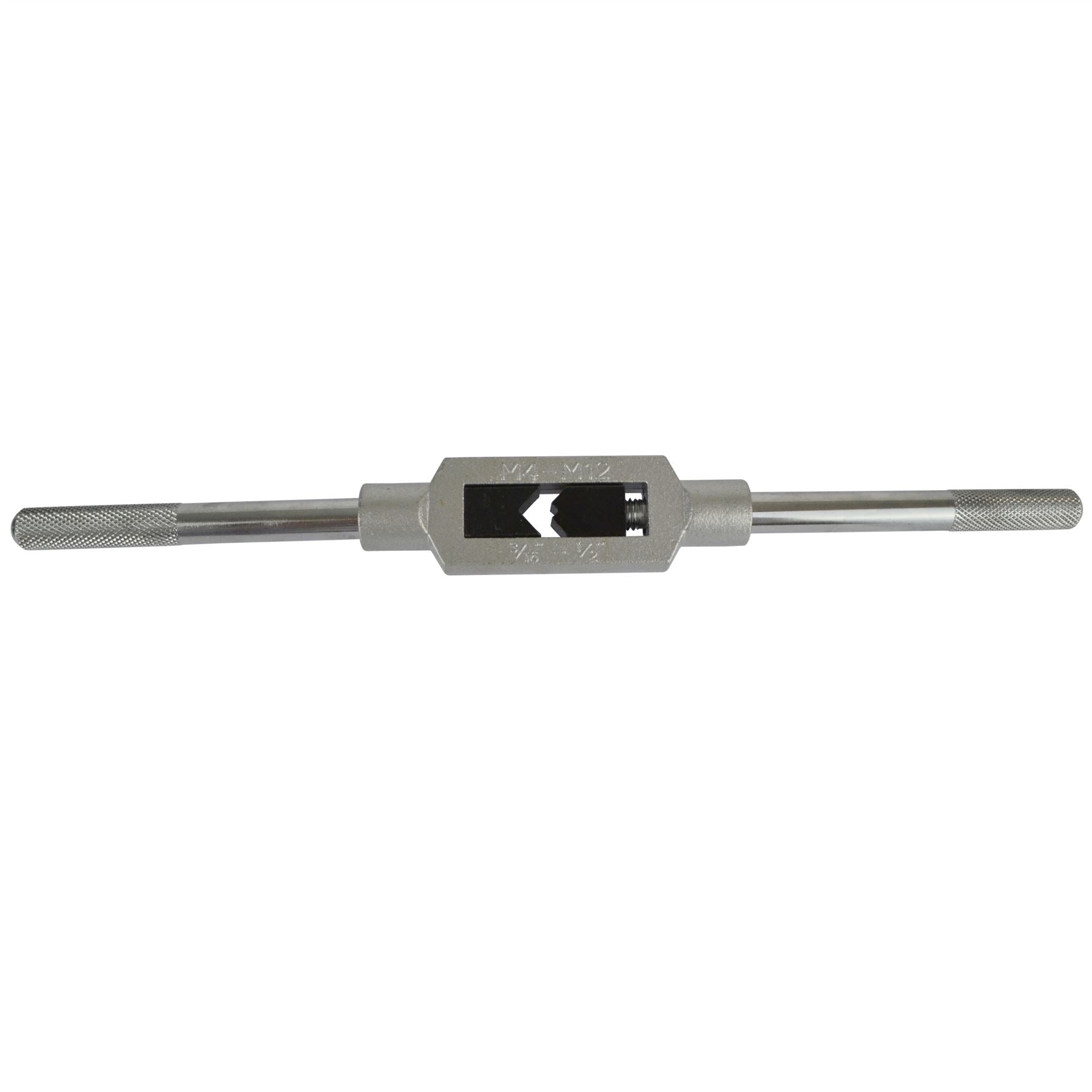 Tap Wrench M4-M12 Bar Type 3/16" to 1/2" Tap Taper Plug Holder Grip Thread TE480