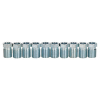 10pc Steel Male Brake Pipe Union Fittings 1/2" x 20 UNF for 5/16" Pipe Threaded to End