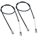 Trailer Brake Cable Knott Detachable Clevis End 1600mm / 1840mm BC08