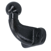 Boule de remorquage robuste de 50 mm pour attelage de remorque à grande portée standard, noire