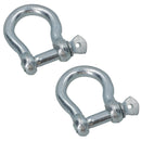 25mm Galvanised Bow Shackle Single Shackle Link Chandlery Boat Yacht