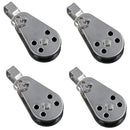 Pulley Block with Removable Pin and Bracket 26mm Diameter Stainless Steel