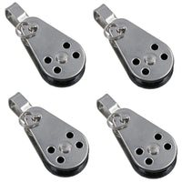 Pulley Block with Removable Pin and Bracket 26mm Diameter Stainless Steel