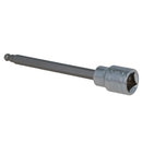 5mm 3/8" Drive Long Ball Ended Hex Allen Key Socket Bit 85mm Deep Reach CR-V