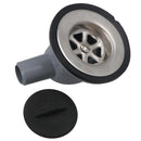 1-1/4" Sink Waste Drain Plug Hole Angle Fitting for Boat Caravan Motorhome