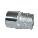 1/2" Drive 19mm Metric Super Lock Shallow 6-Sided Single Hex Socket Bergen