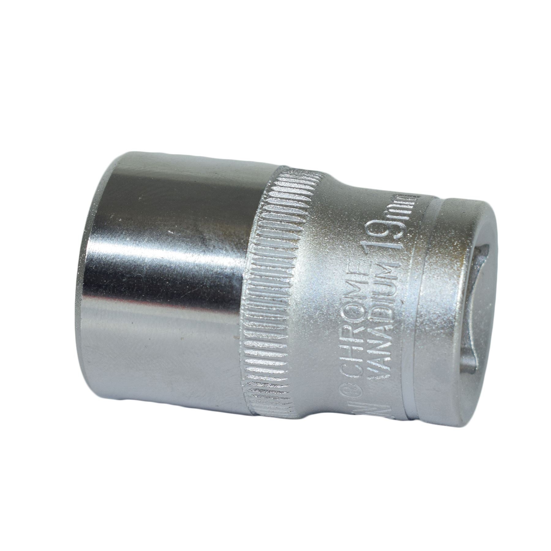 1/2" Drive 19mm Metric Super Lock Shallow 6-Sided Single Hex Socket Bergen